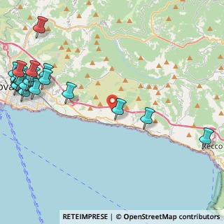 Mappa Via Costa di Cantalupo, 16167 Genova GE, Italia (6.5025)