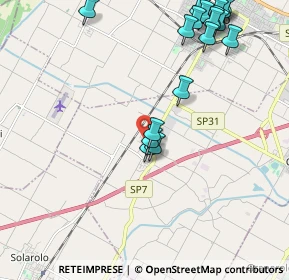 Mappa Via Enrico Fermi, 48032 Barbiano RA, Italia (2.6725)