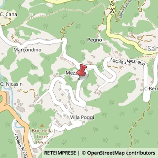 Mappa Localita' teglia 85, 17044 Stella, Savona (Liguria)