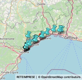 Mappa Via Cristoforo Colombo, 16016 Cogoleto GE, Italia (10.742)