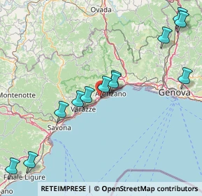 Mappa Via Cristoforo Colombo, 16016 Cogoleto GE, Italia (18.49083)