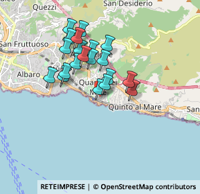 Mappa Viale Ammiraglio Giorgio Des Geneys, 16100 Genova GE, Italia (1.458)