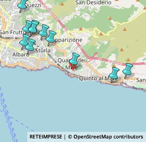 Mappa Viale Ammiraglio Giorgio Des Geneys, 16100 Genova GE, Italia (2.56364)