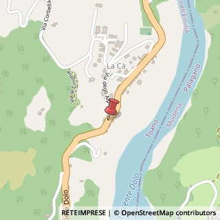 Mappa Via Ponte Dolo, 47, 42010 Toano, Reggio nell'Emilia (Emilia Romagna)