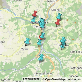 Mappa Via Ponte Dolo, 42010 Toano RE, Italia (1.831)