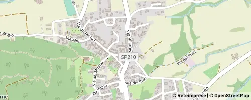 Mappa Bernezzo