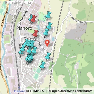 Mappa Via della Resistenza, 40065 Pianoro BO, Italia (0.51)