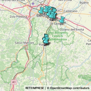 Mappa Via della Resistenza, 40065 Pianoro BO, Italia (7.7855)