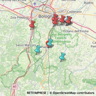 Mappa Via della Resistenza, 40065 Pianoro BO, Italia (8.16417)