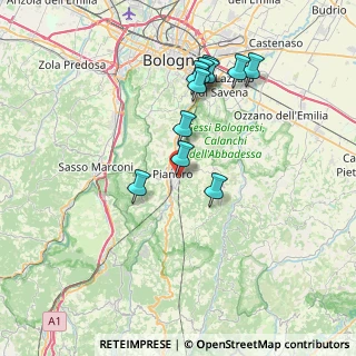 Mappa Via della Resistenza, 40065 Pianoro BO, Italia (6.87818)