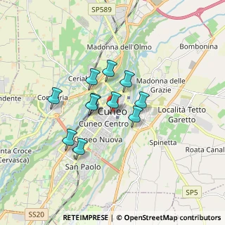 Mappa Piazza Tancredi Galimberti, 12010 Rittana CN, Italia (1.29636)