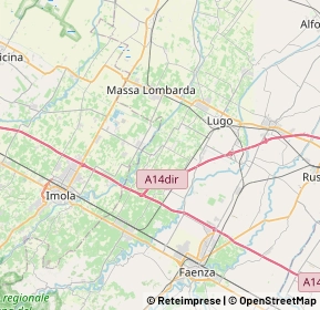 Mappa 48031 Bagnara di Romagna RA, Italia (8.414)