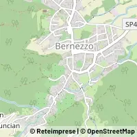 Mapa Bernezzo
