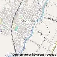 Mapa Cotignola