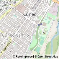 Mapa Cuneo