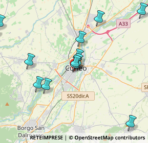 Mappa Corso Dante, 12100 Cuneo CN, Italia (4.54692)