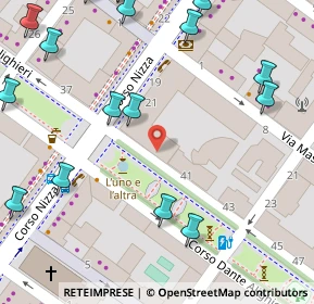 Mappa Corso Dante, 12100 Cuneo CN, Italia (0.104)