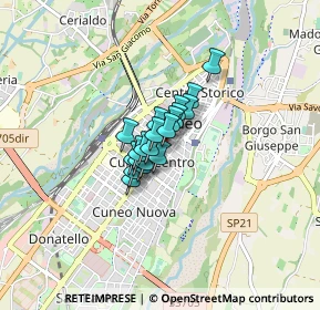 Mappa Corso Dante, 12100 Cuneo CN, Italia (0.389)