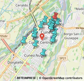 Mappa Corso Dante, 12100 Cuneo CN, Italia (0.6425)