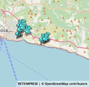 Mappa Via della Fassa, 16167 Genova GE, Italia (3.43)
