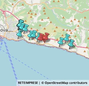 Mappa Via della Fassa, 16167 Genova GE, Italia (3.65)