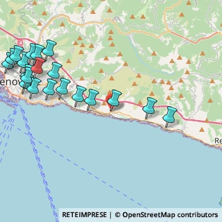 Mappa Via Superiore Costigliolo, 16167 Genova GE, Italia (5.7595)