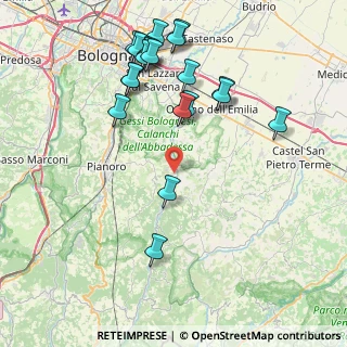 Mappa Via Galilei, 40064 Ozzano dell'Emilia BO, Italia (9.238)
