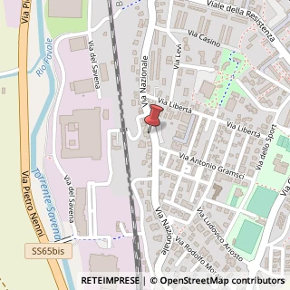 Mappa Via Nazionale, 134, 40060 Pianoro, Bologna (Emilia Romagna)