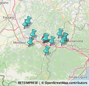 Mappa Strada Costa Canile, 12073 Ceva CN, Italia (10.01583)