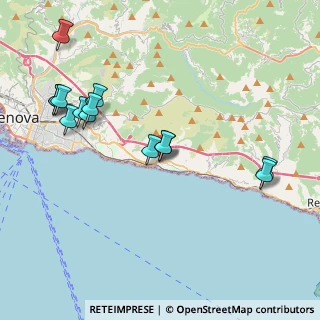 Mappa Viale Privato Colle Degli Ulivi, 16167 Genova GE, Italia (4.49929)