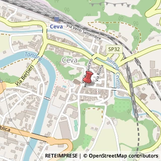 Mappa Via Carlo Marenco, 99, 12073 Ceva, Cuneo (Piemonte)
