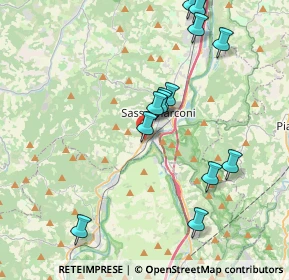 Mappa Via Fontana, 40037 Sasso Marconi BO, Italia (5.7115)