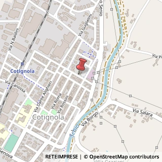 Mappa Via Giosuè Carducci, 7, 48032 Cotignola, Ravenna (Emilia Romagna)
