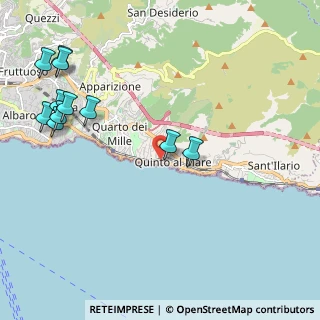 Mappa Via Monte Baldo, 16166 Genova GE, Italia (2.68636)