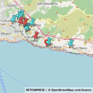 Mappa Via Monte Baldo, 16166 Genova GE, Italia (2.61077)