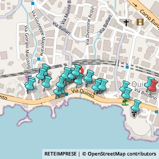 Mappa Via Quinto, 16166 Genova GE, Italia (0.1037)