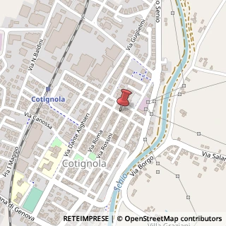 Mappa Via Camillo Benso Conte di Cavour, 25, 48032 Cotignola, Ravenna (Emilia Romagna)