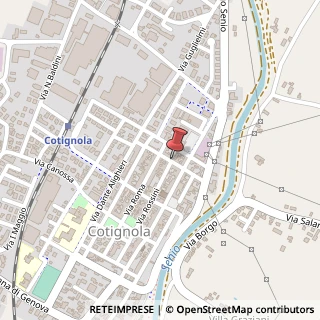 Mappa Via cavour benso camillo 11, 48018 Cotignola, Ravenna (Emilia Romagna)