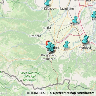 Mappa 12010 Cervasca CN, Italia (18.98273)