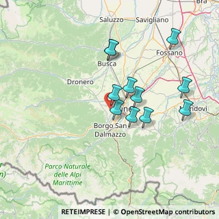 Mappa 12010 Cervasca CN, Italia (13.13455)