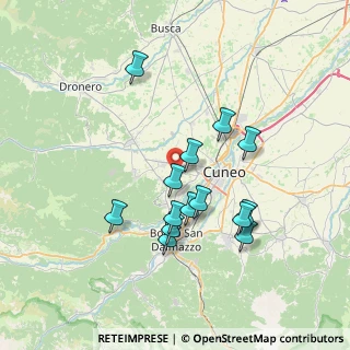 Mappa 12010 Cervasca CN, Italia (6.69429)