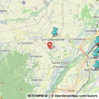 Mappa 12010 Cervasca CN, Italia (4.224)