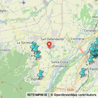 Mappa 12010 Cervasca CN, Italia (3.26667)