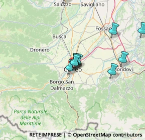 Mappa Via Massimo D'Azeglio, 12100 Cuneo CN, Italia (22.22133)