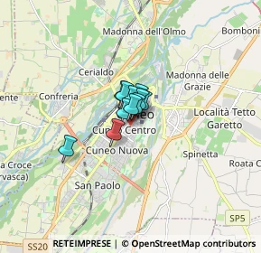 Mappa Via Massimo D'Azeglio, 12100 Cuneo CN, Italia (0.58545)