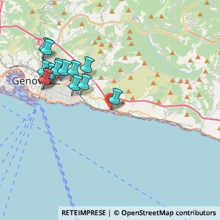 Mappa Via Tancredi Marchisio, 16166 Genova GE, Italia (4.51357)