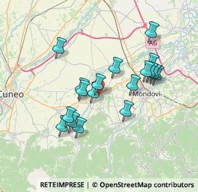 Mappa Via Blangetti, 12080 Pianfei CN, Italia (6.46833)