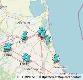 Mappa Via Dismano, 48124 Ravenna RA, Italia (16.19615)