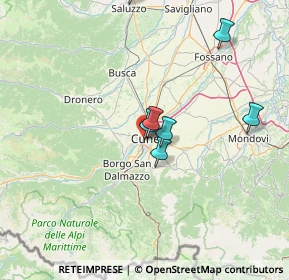 Mappa Stazione Stazione Cuneo, 12100 Cuneo CN, Italia (25.14333)