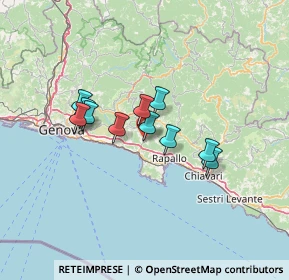 Mappa 16036 Avegno GE, Italia (10.08364)